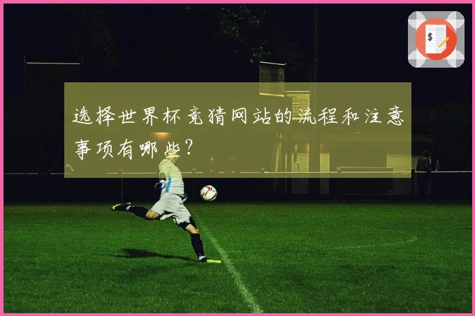 选择世界杯竞猜网站的流程和注意事项有哪些?